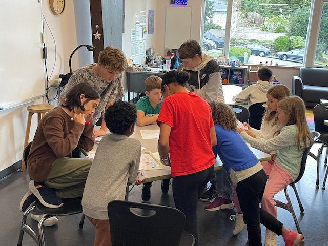 Mixing math and mentoring: ‘Math with the Pack’ at Westside School
