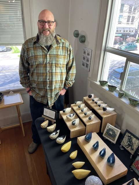 HAPPENING NOW: Six artists, one loft, surprises at ‘Feather in the Wind’ show