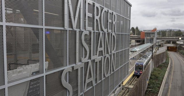 Mercer Island is getting light rail this Saturday, whether it wants it or not