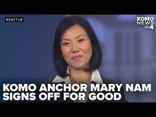 KOMO News anchor Mary Nam signs off last broadcast, closing 23-year chapter in Seattle TV