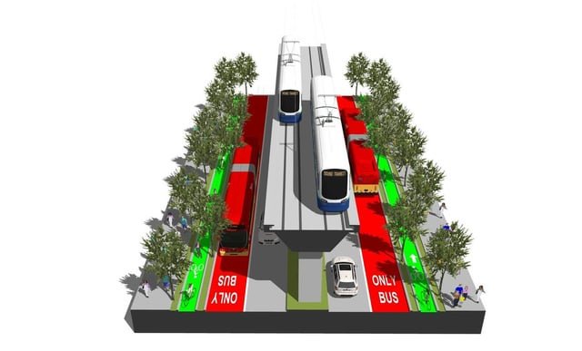 Seattle Subway Promotes Aurora Avenue Light Rail with Renderings (2019)