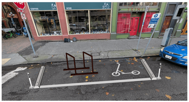 Pioneer Square Bike and Scooter Parking Plan Runs Into Road Bumps – PubliCola