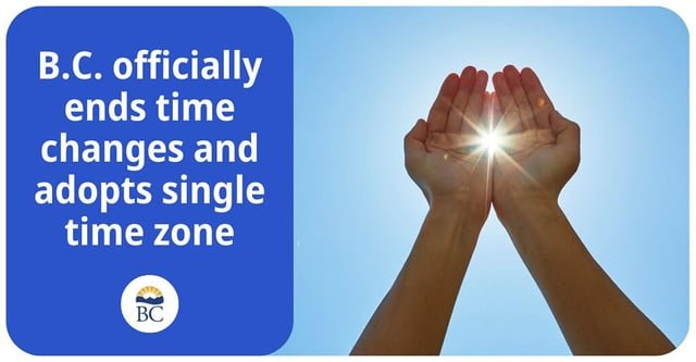 BC is adopting permanent daylight saving time