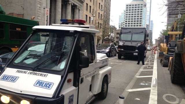 Data shows 31% drop in parking tickets issued in Seattle, enforcement revenue down $640K