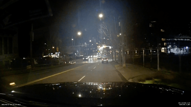 U-District Near Miss tonight (followed by three more near misses)