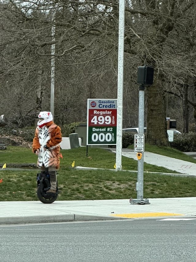 Current state of Seattle Gas prices..