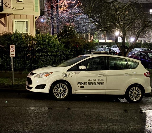 No parking… unless you’re the one enforcing it