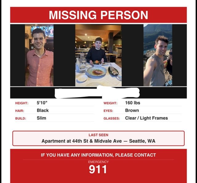Missing person. HELP