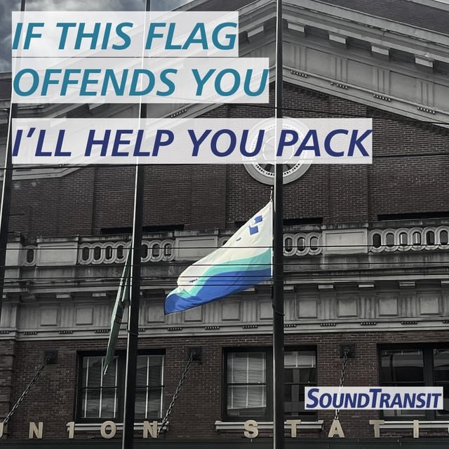 The only way to leave Seattle