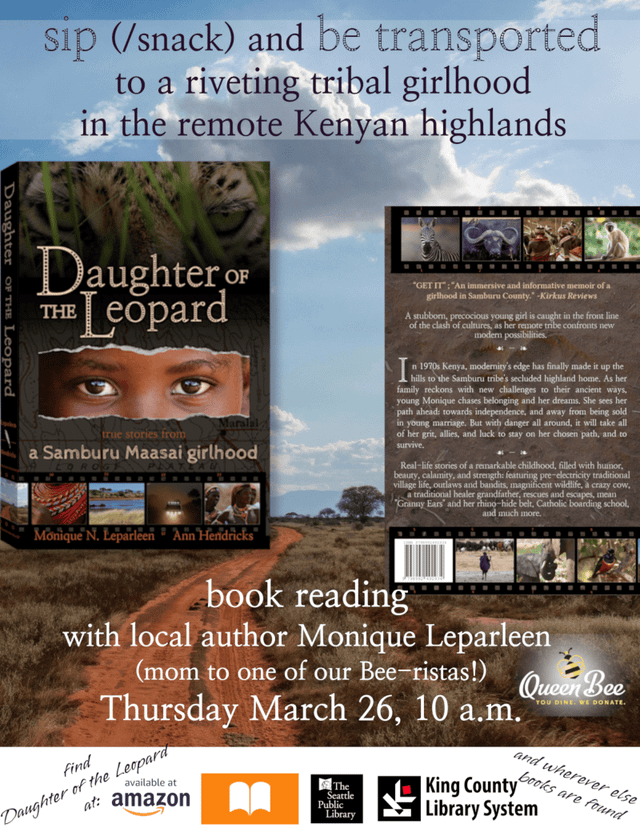 Local cafe book reading Thursday a.m.