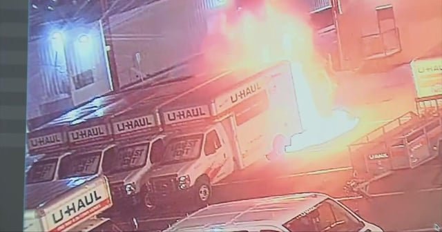 Men spark fire while trying to steal gas from Ballard U-Haul