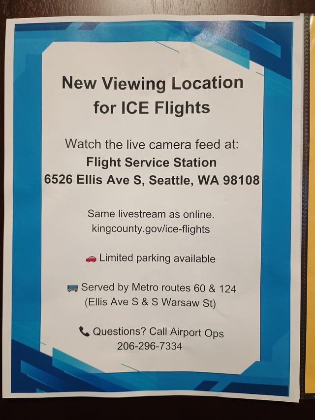 I saw this at Boeing field/King County airport