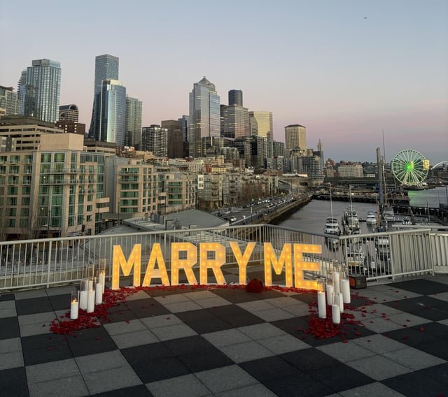 Proposal at Bell Harbor Observation Deck