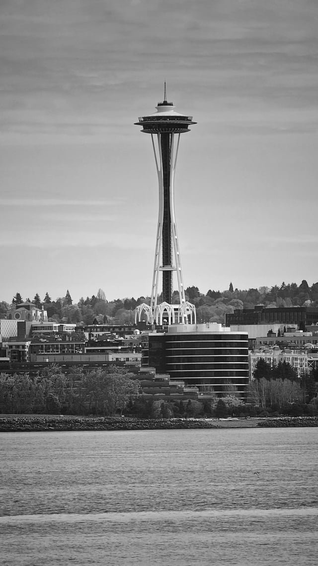 Space Needle from the bay 4/18/26