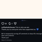 Coffeeholic has responded 👀