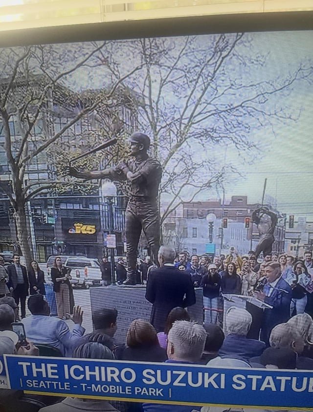 The Ichiro statue