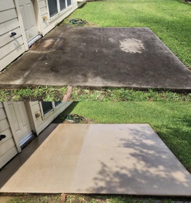 Let me power wash your driveway!