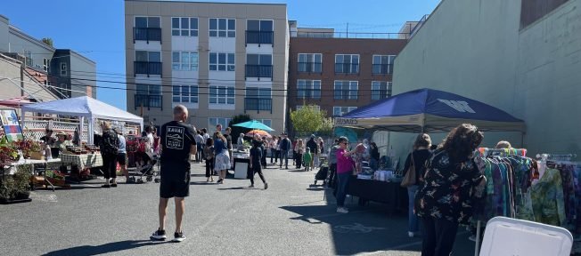HAPPENING NOW: West Seattle Eagles’ spring plant and craft sale in The Junction