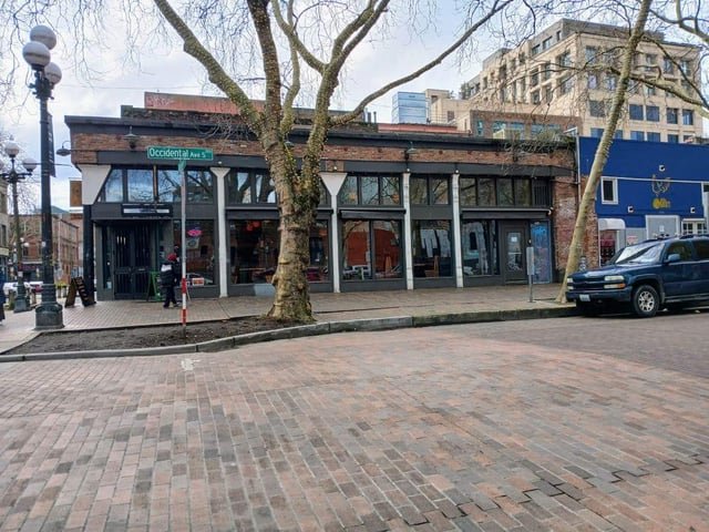 SDOT Retreats on Pioneer Square Bike and Scooter Corral Plan