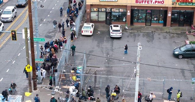 At the corner that’s Seattle’s drug capital, a gem somehow hangs on