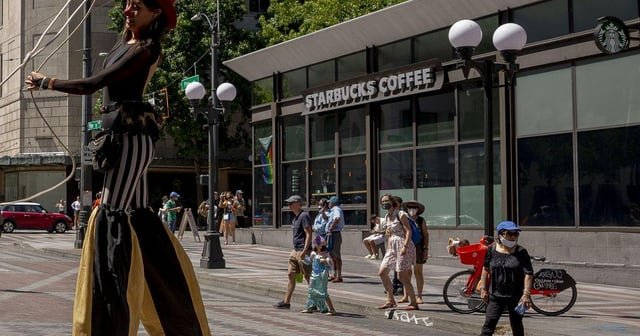 A new statue comes to Westlake Square