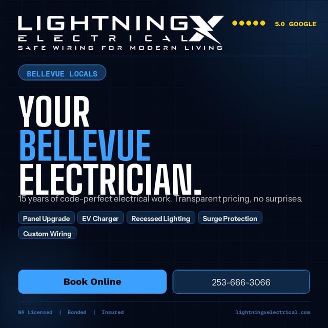 Local electrician here ,if anything comes up please call or text me for estimate.