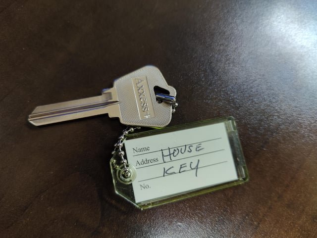 Found-key downtown