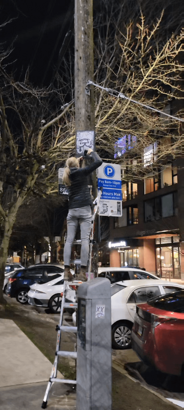 Lol, this girl took the Henry that was in Capitol Hill