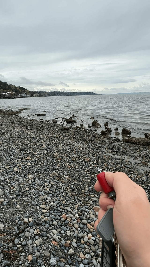 bird caller keychain is so clutch