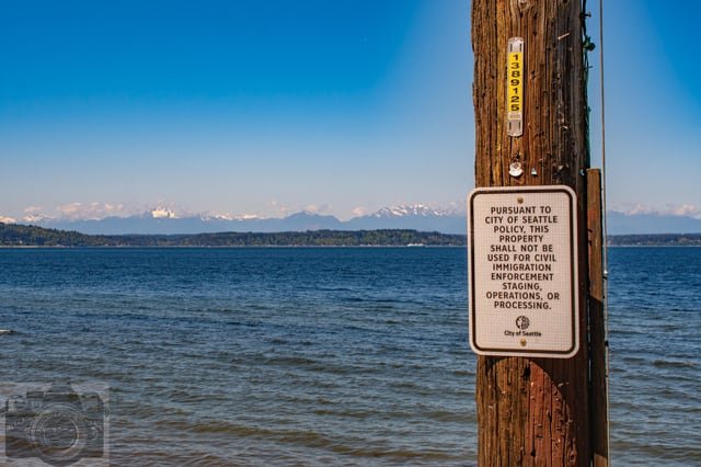 I’m never leaving Seattle! 😎 Spotted on Alki Beach this morning: