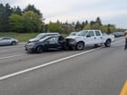 Wreck on I5 this evening near SeaTac airport around 6:30pm