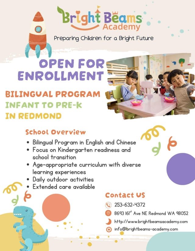 Bright Beams Academy located in Redmond WA