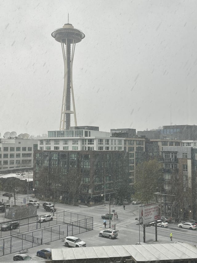 Out here looking more like winter than it did all season