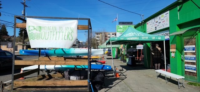 HAPPENING NOW: Ski and Boat Swap at Mountain to Sound Outfitters