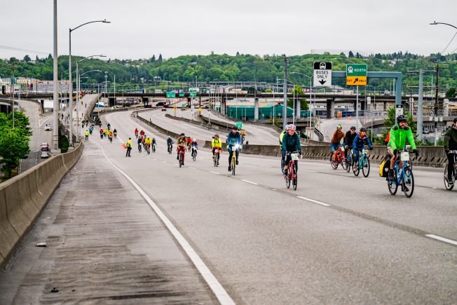 TRAFFIC REMINDER: What to know about Emerald City Ride on westbound West Seattle Bridge, southbound Highway 99 this Saturday morning