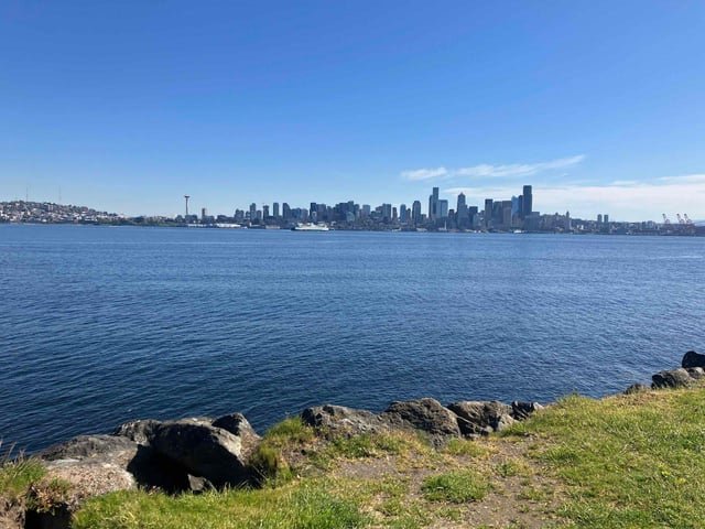 Rode my ebike out to west Seattle today. It was gorgeous!