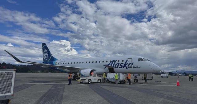 New Alaska Flight to Eureka, CA