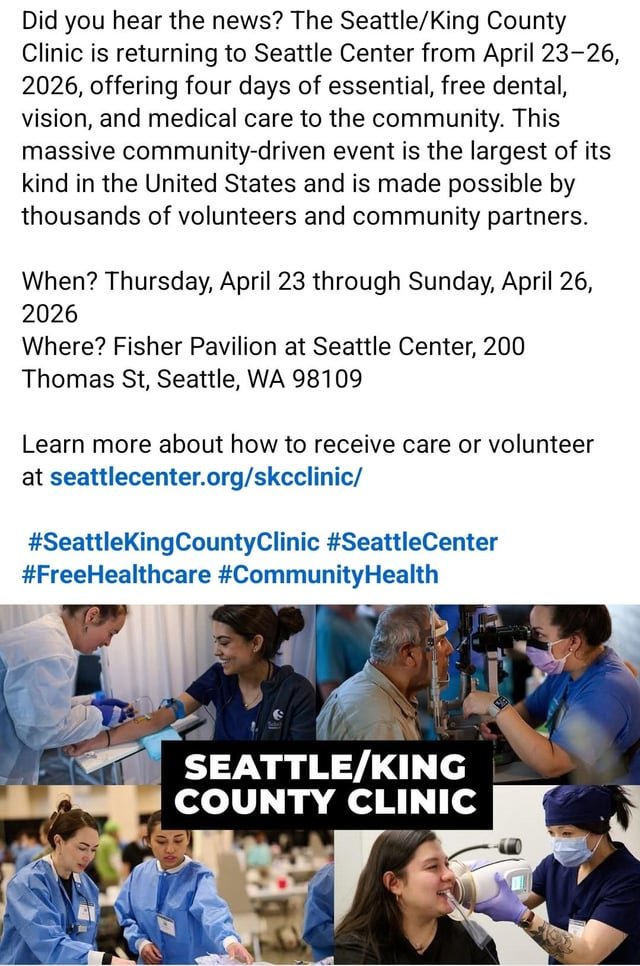 Free Health Clinic soon!