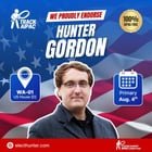 TrackAIPAC Endorses Hunter Gordon in WA-01