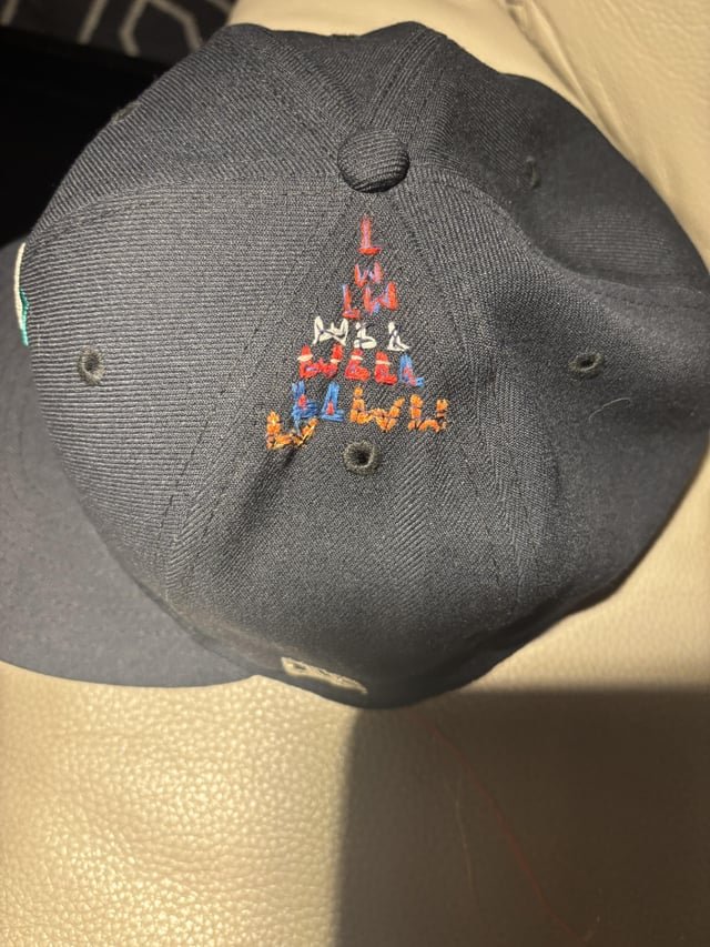 Season Result Needle Point Hat Update: Astros series 1.