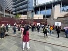 Rally in front of City Hall calling on Katie Wilson to cancel camera surveillance