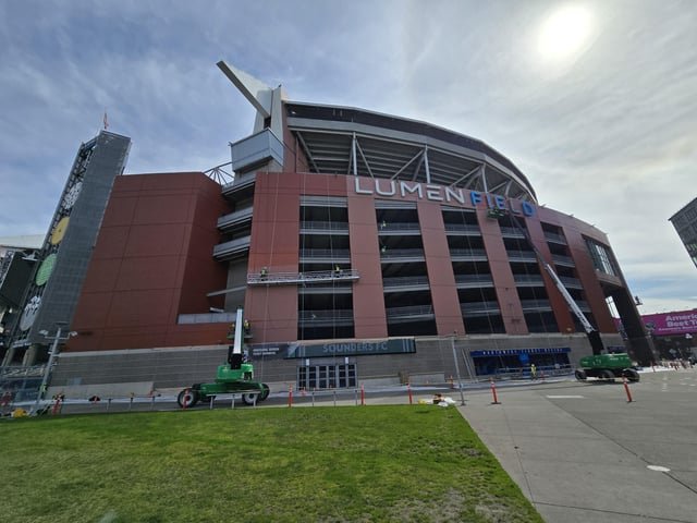Lumen Field Getting a Paint Job