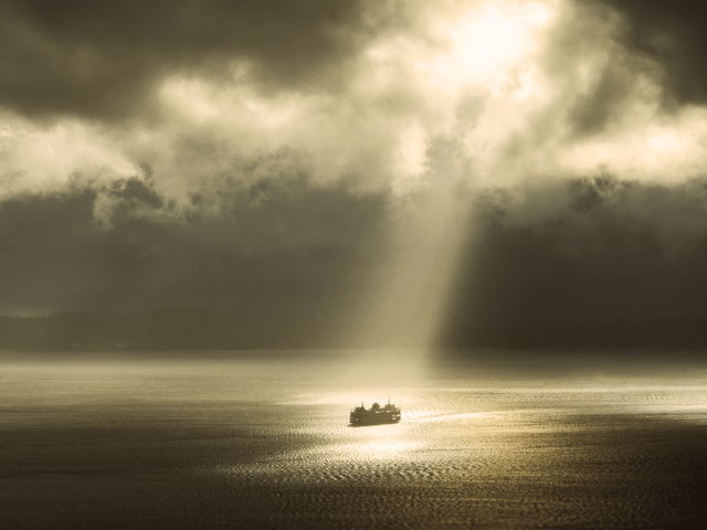 Captured this moment the other day around sunset.