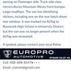 Stolen van- plz contact 911 if seen