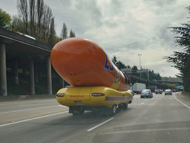 Spotted the Big Wiener