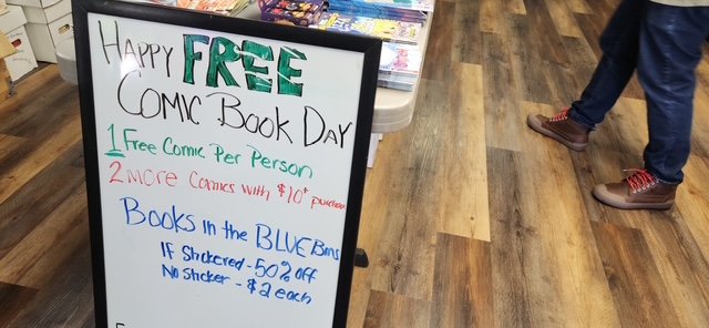HAPPENING NOW: Free Comic Book Day at Tails to Astonish