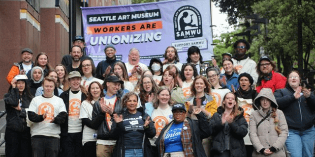 Shoutout to the 140+ workers at the Seattle Art Museum who are forming a union!
