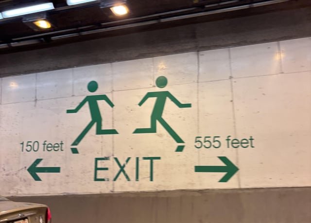 Where’s the love for the running guys of the 99 tunnel