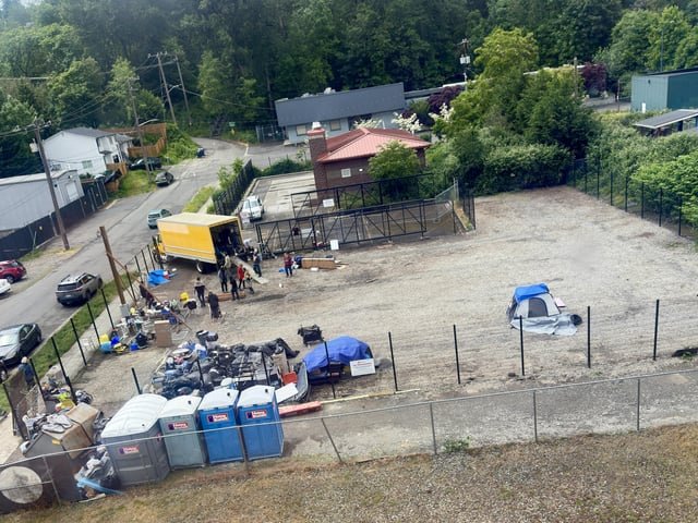 What happened to “Tent City” in Mt. Baker?