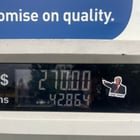 Saw this sticker on the pump at the ARCO on 148th & 20th NE 😂😥😵‍💫